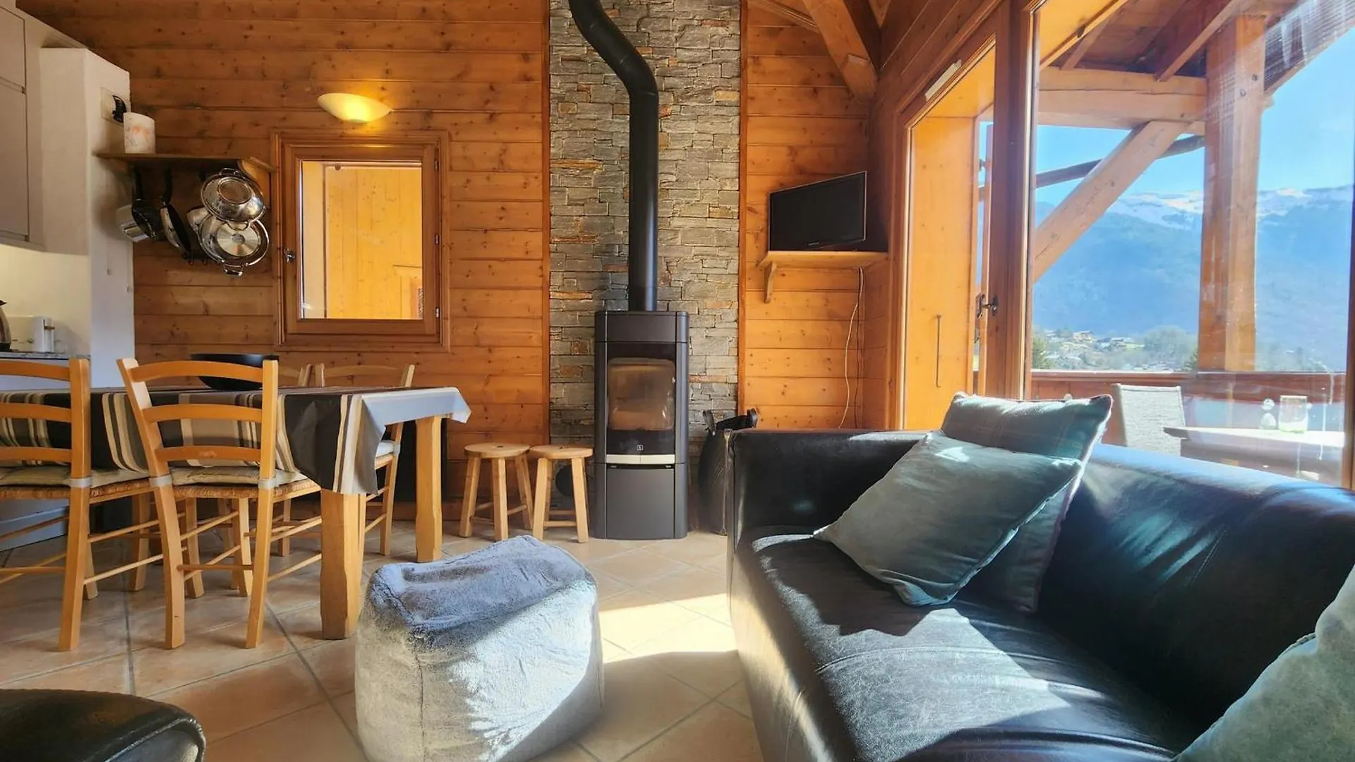 Bel Appartement 4 Pieces Avec Vue Montagne Et Wifi A Samoens - Fr-1-629-146